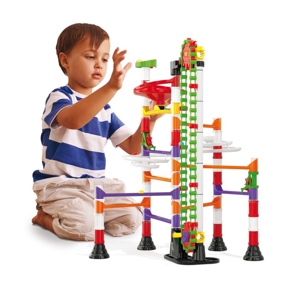 Строителен комплект, Quercetti, Migoga Marble Run Elevator, 150 части