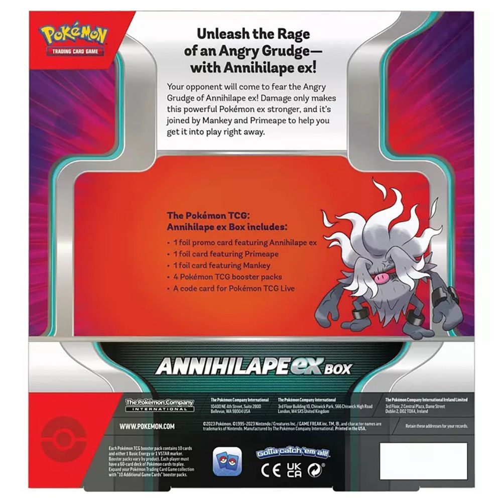 Комплект карти за игра, Pokemon, Annihilape