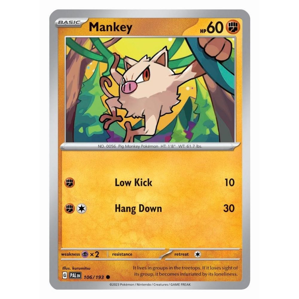 Комплект карти за игра, Pokemon, Annihilape