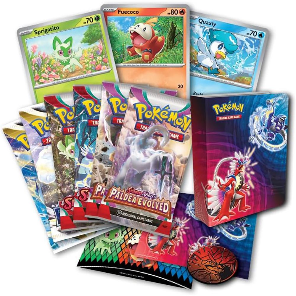 Комплект карти за игра в кутия, Pokemon TCG, Back To School Collector'S Chest, 2023