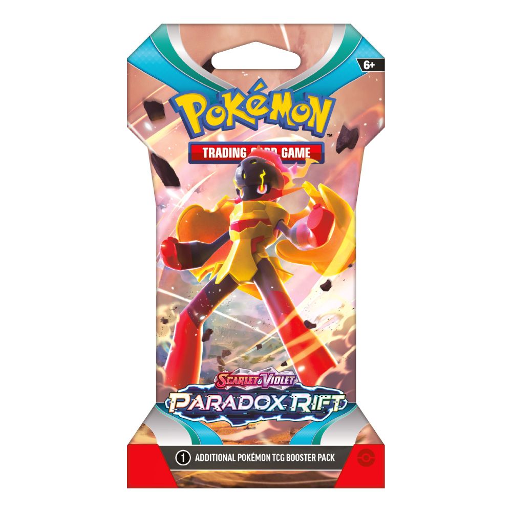 Комплект карти за игра, Pokemon TCG, Paradox Rift, Blister