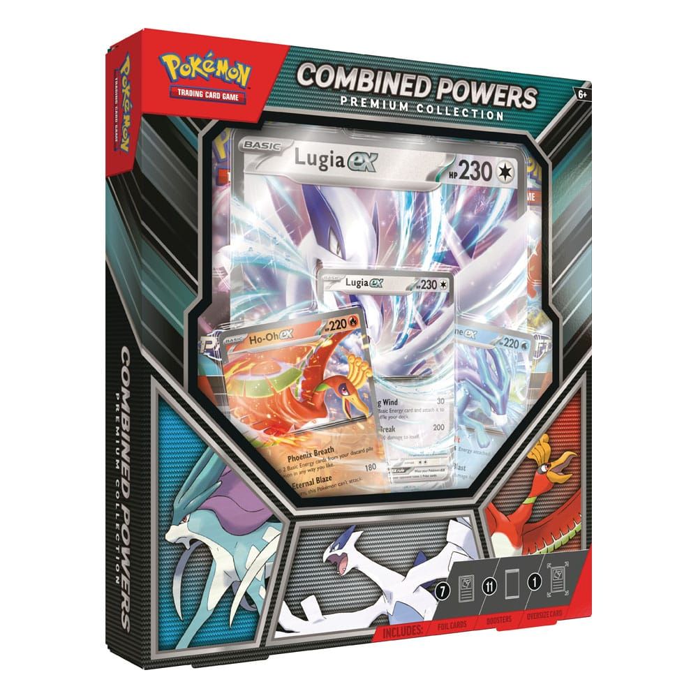 Комплект карти за игра, Pokemon TCG, Combined Powers Premium Collection