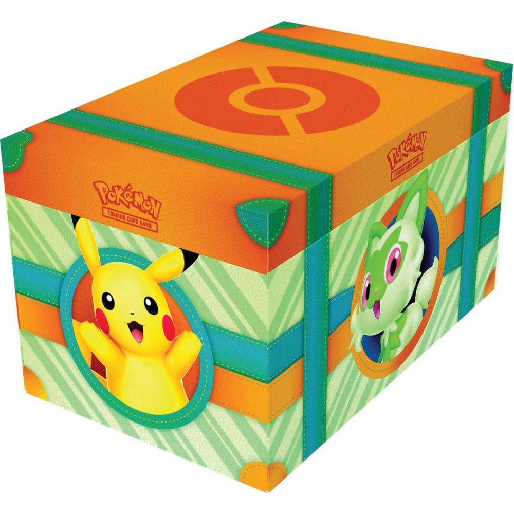 Комплект карти за игра в кутия, Pokemon TCG, Paldea Adventure Chest