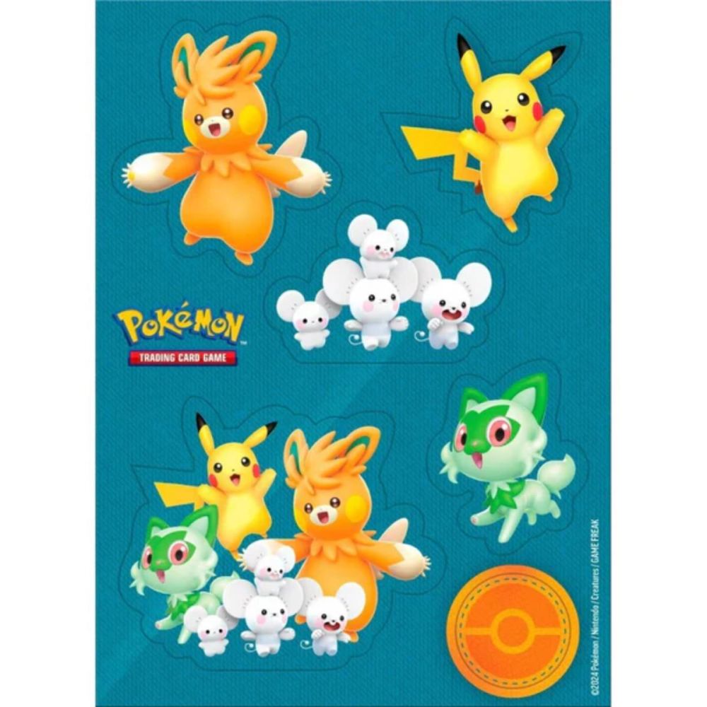 Комплект карти за игра в кутия, Pokemon TCG, Paldea Adventure Chest