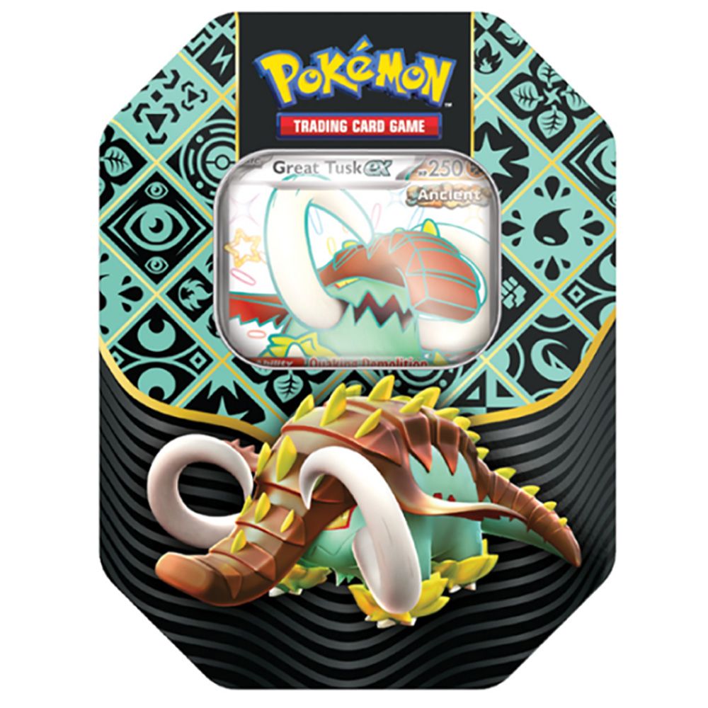 Пакет Booster Pokemon, Scarlet & Violet Paldean Fates, Great Tus