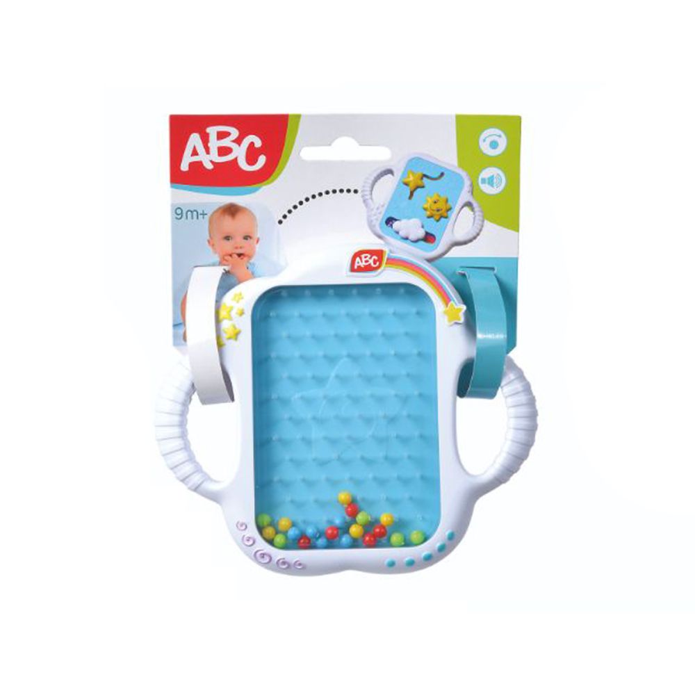Бебешка играчка, имитира звука при дъжд, Abc