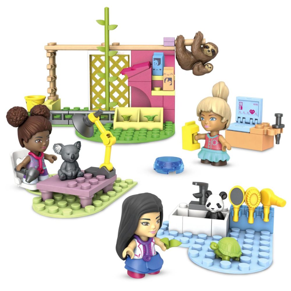 Комплект Megaconstrux, Barbie, Animal grooming station 