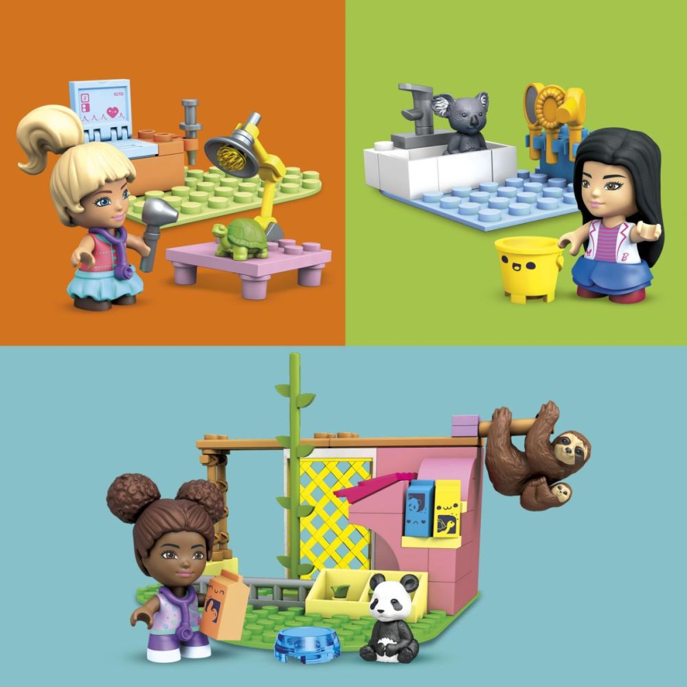 Комплект Megaconstrux, Barbie, Animal grooming station 