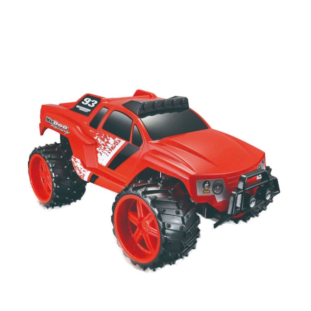 Количка с дистанционно, Maisto, Off Road Vudoo, 1:16, Червена