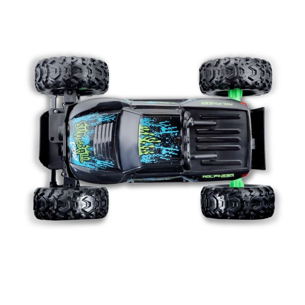 Количка с дистанционно, Maisto, Tech Rock Crawler, Черна
