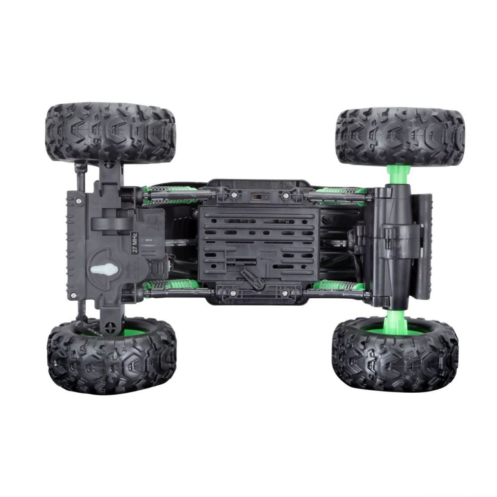 Количка с дистанционно, Maisto, Tech Rock Crawler, Черна