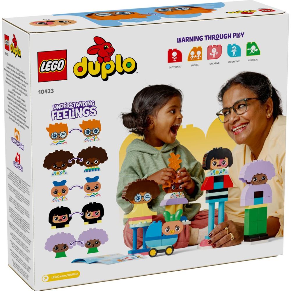 LEGO® Duplo - Хора с големи емоции за изграждане (10423)