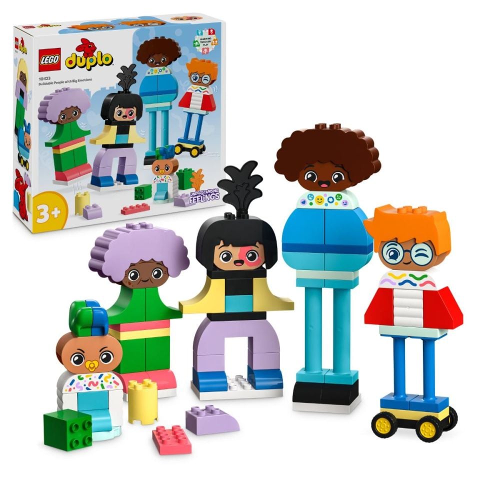 LEGO® Duplo - Хора с големи емоции за изграждане (10423)