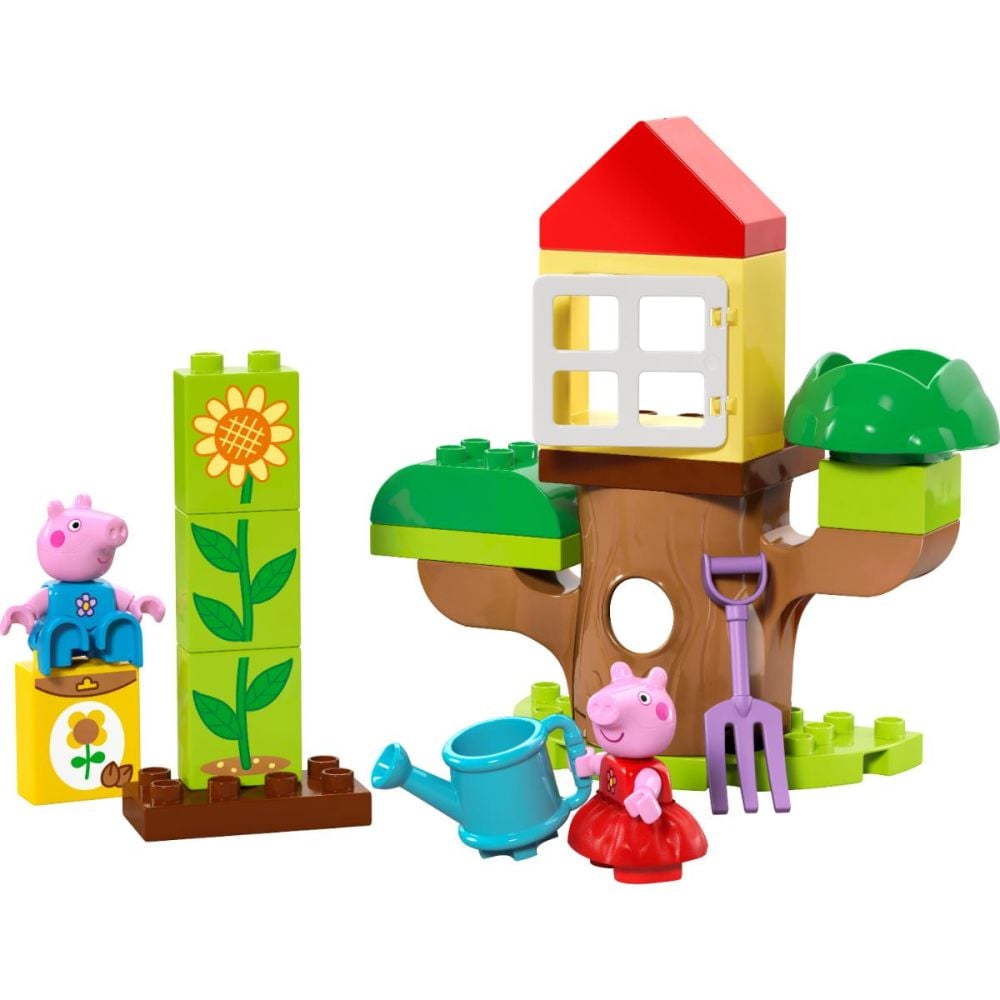 LEGO® Duplo - Градината и дървесната къща на Пепа (10431)