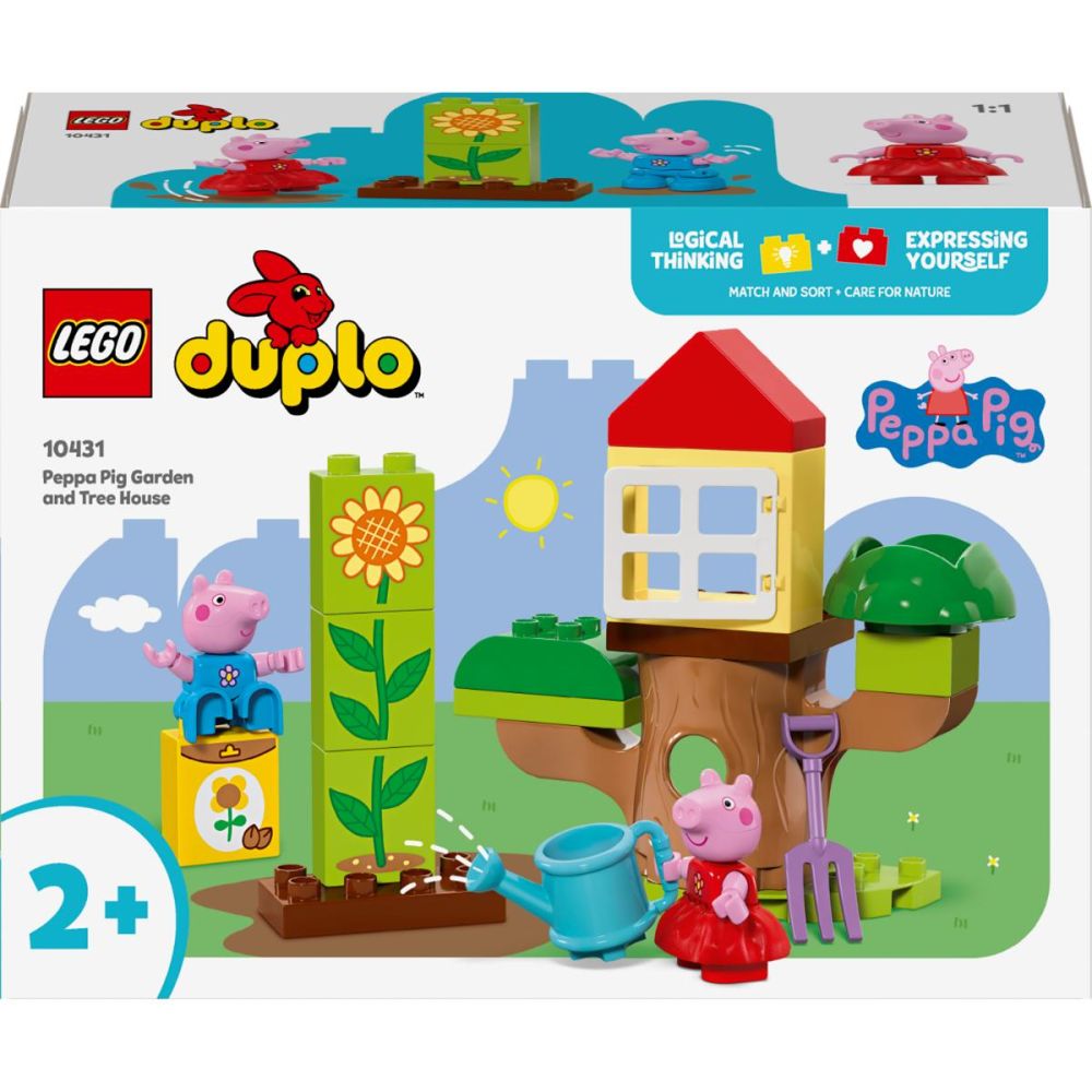 LEGO® Duplo - Градината и дървесната къща на Пепа (10431)