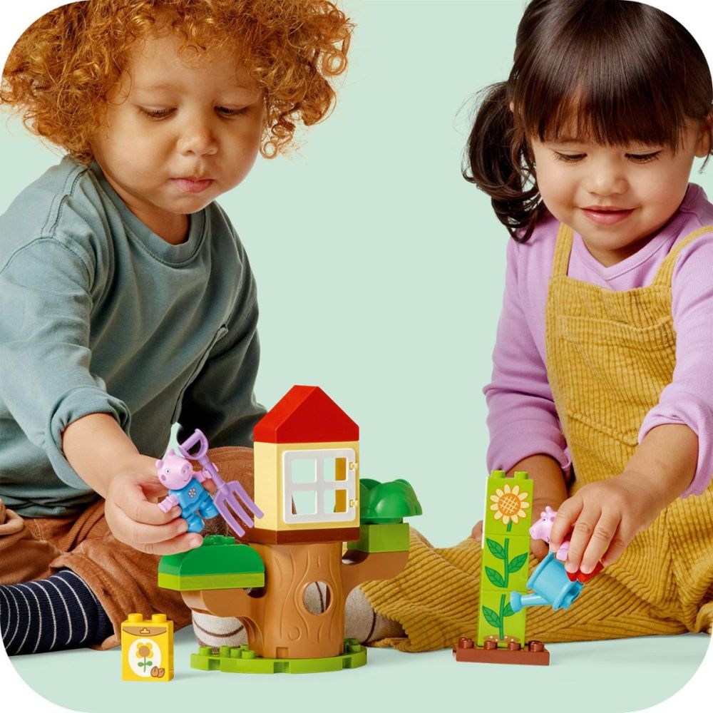 LEGO® Duplo - Градината и дървесната къща на Пепа (10431)