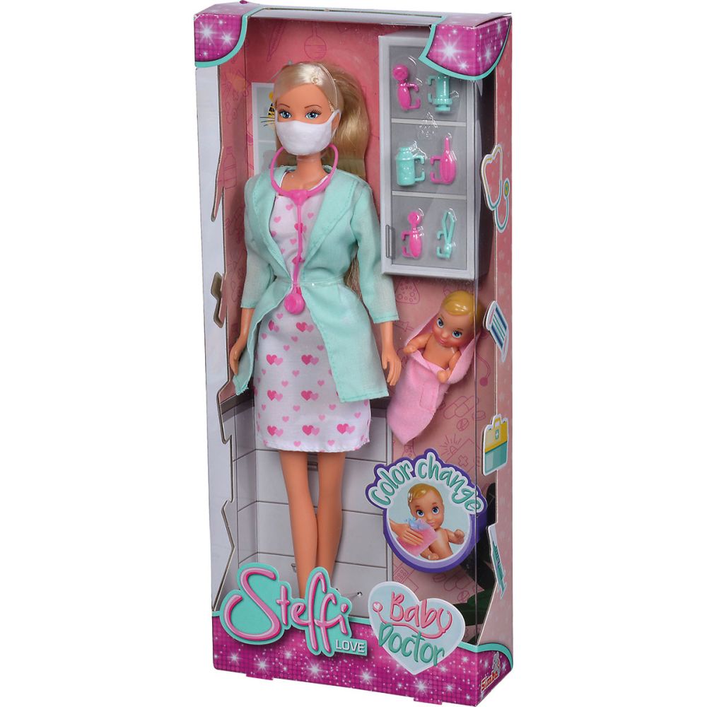 Комплект Кукла и аксесоари Steffi Love Baby Doctor
