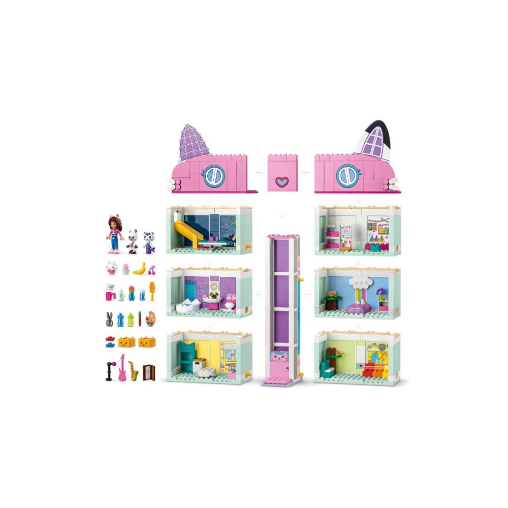 LEGO® Gabbys Dollhouse - Кукленската къща на Габи (10788)