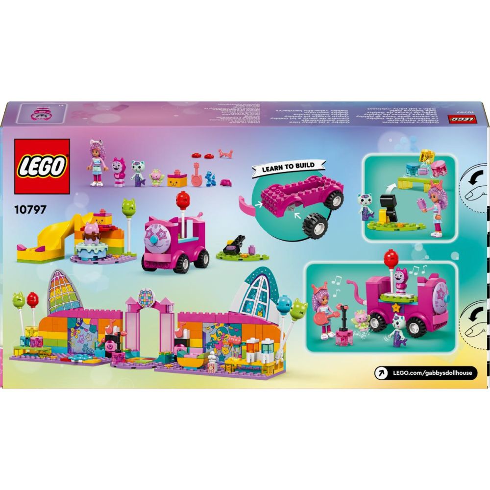 LEGO® Gabbys Dollhouse - Парти стаята на Gabby (10797)