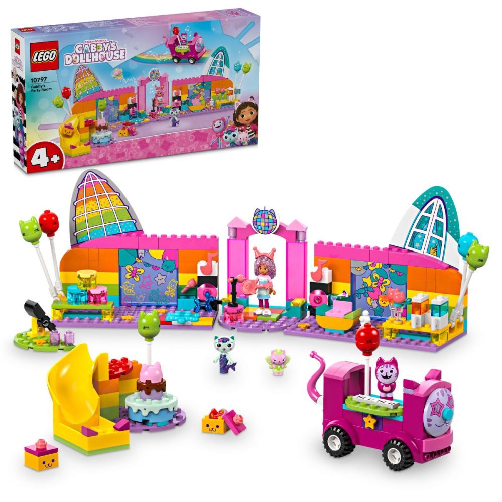 LEGO® Gabbys Dollhouse - Парти стаята на Gabby (10797)