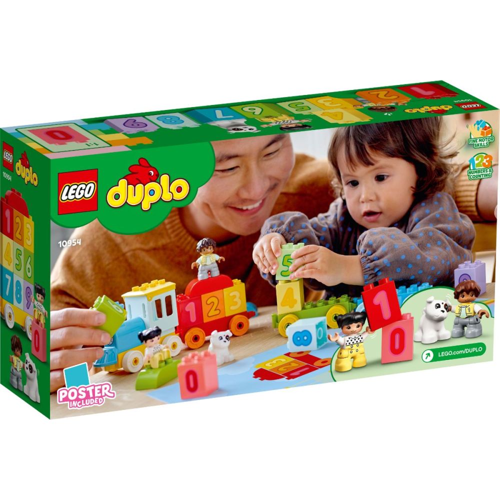 LEGO® Duplo - Влакът на числата – научете се да броите (10954)