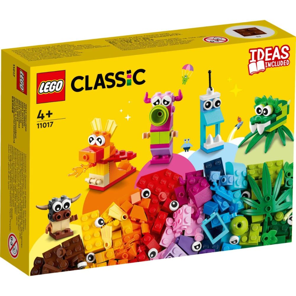 LEGO® Classic - Творчески чудовища (11017)