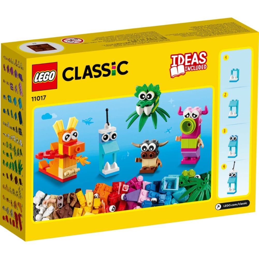 LEGO® Classic - Творчески чудовища (11017)