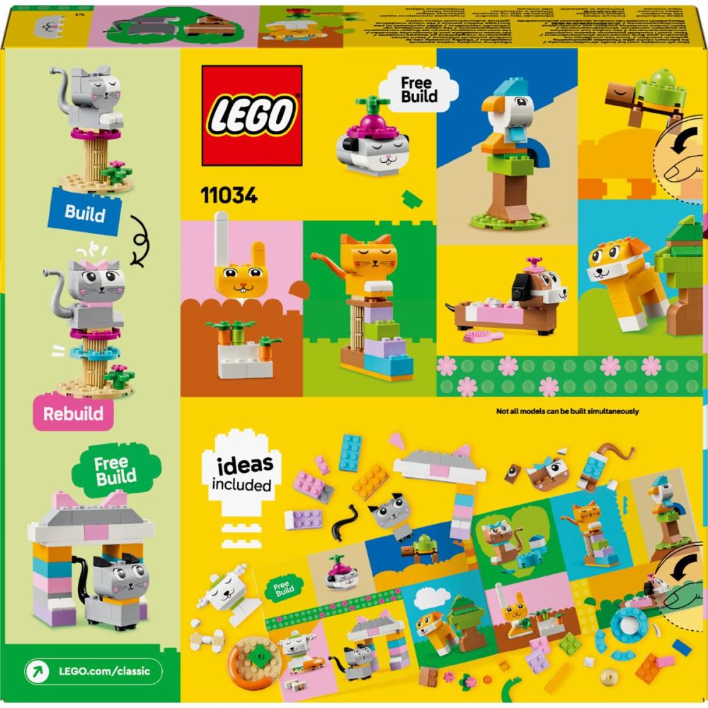 LEGO® Classic - Творчески домашни любимци (11034)