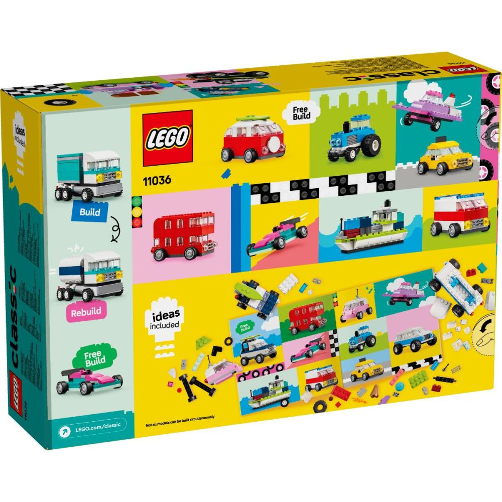 LEGO® Classic - Творчески превозни средства (11036)