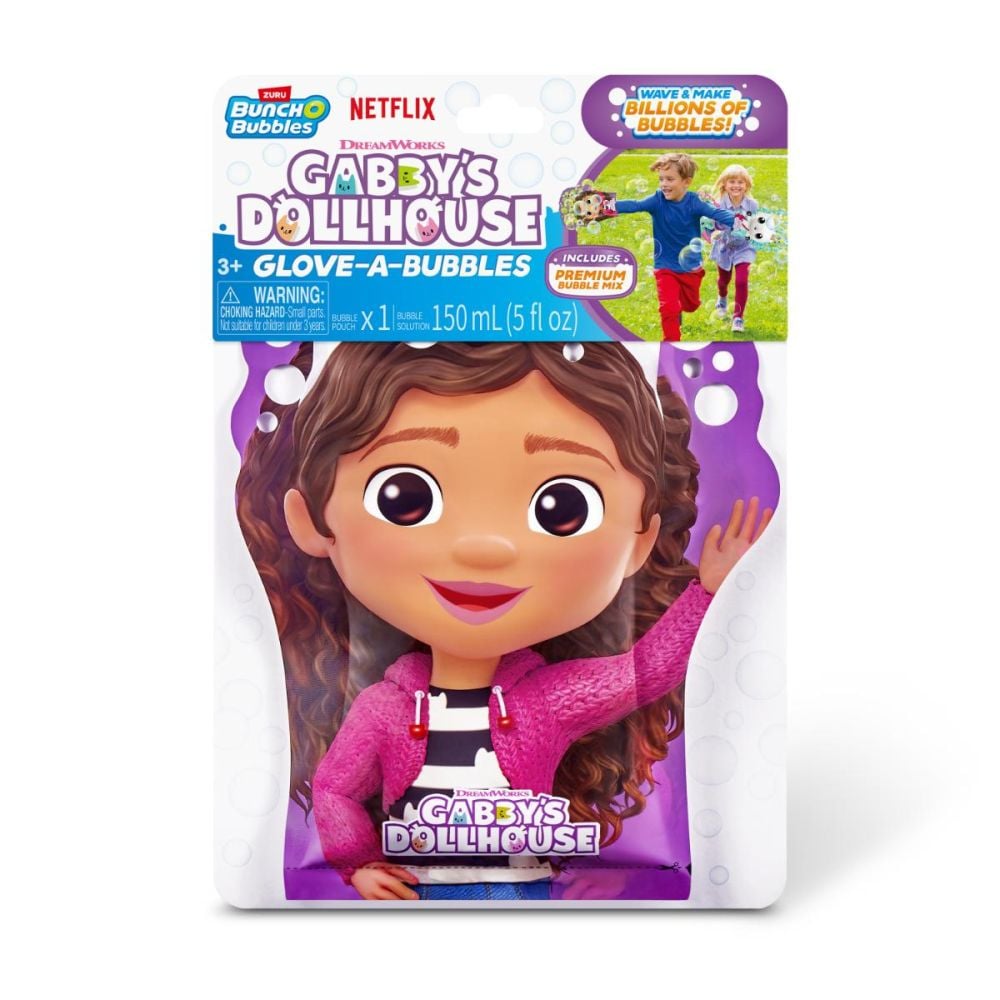 Ръкавица за сапунени балончета, Bunch O Bubbles, Gabbys Dollhouse, Gabby, S1