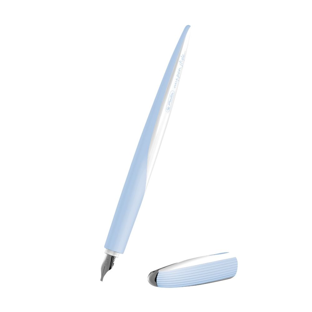 Писалка за калиграфия с 3 накрайника Herlitz My Pen Style, Синя