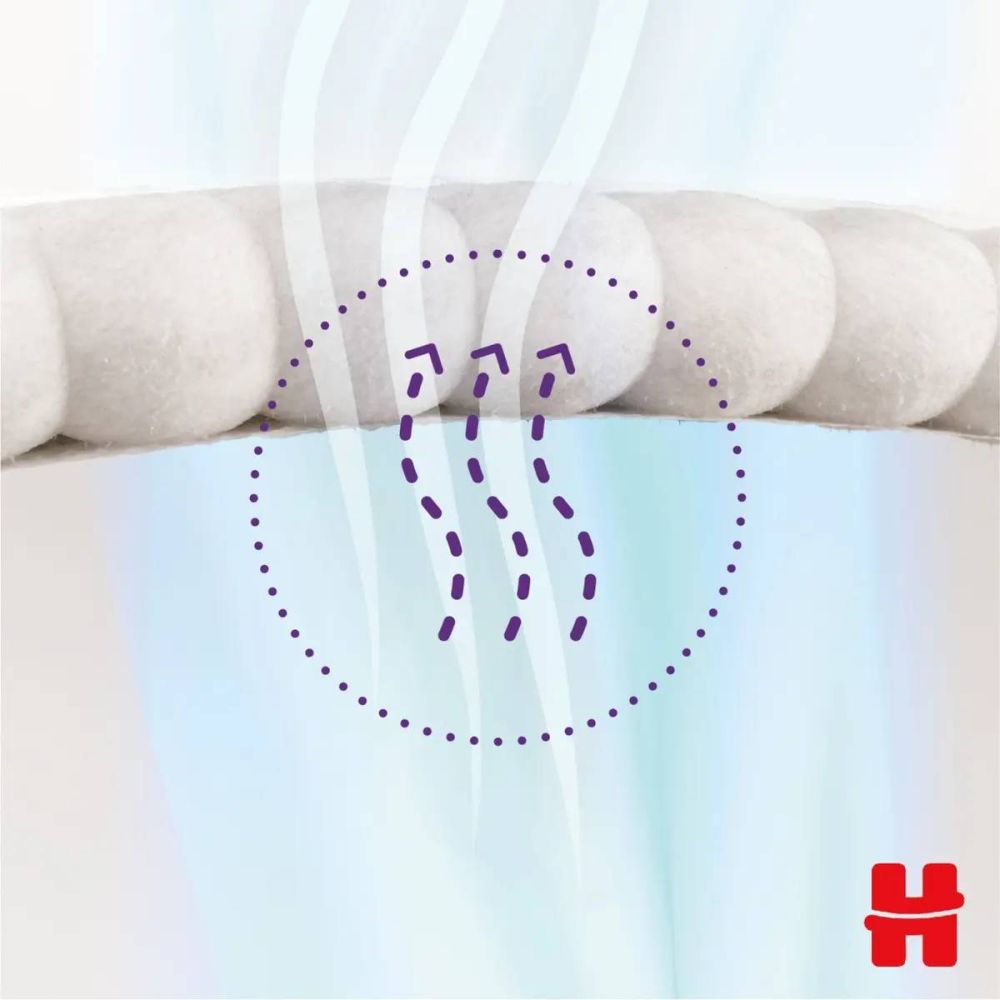 Памперси тип гащички Huggies, Extra Care Pants Mega, Размер 5, 12-17 кг, 34 бр.