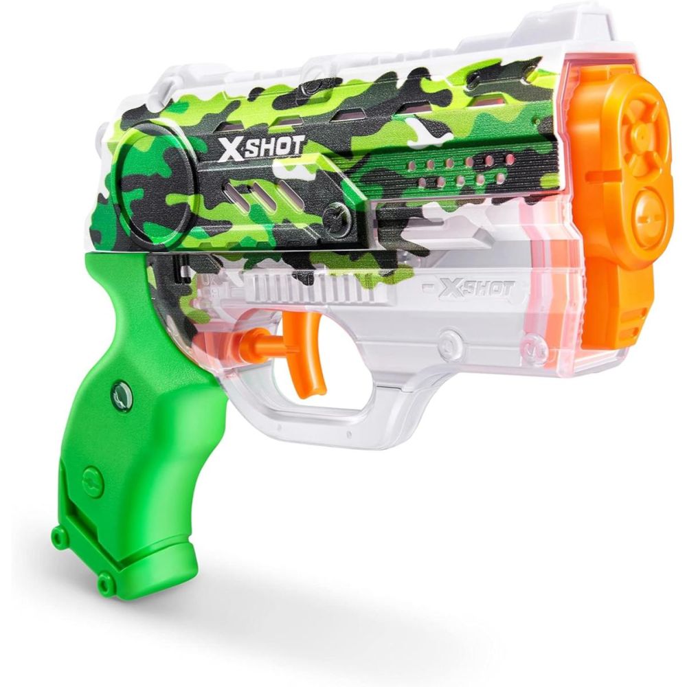Воден пистолет с бързо зареждане, X-Shot Nano, Jungle Camo