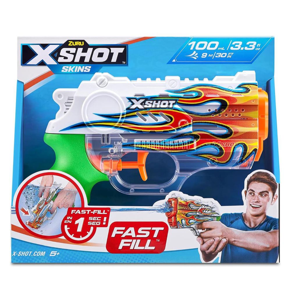 Воден пистолет с бързо зареждане, X-Shot Nano, Blazer