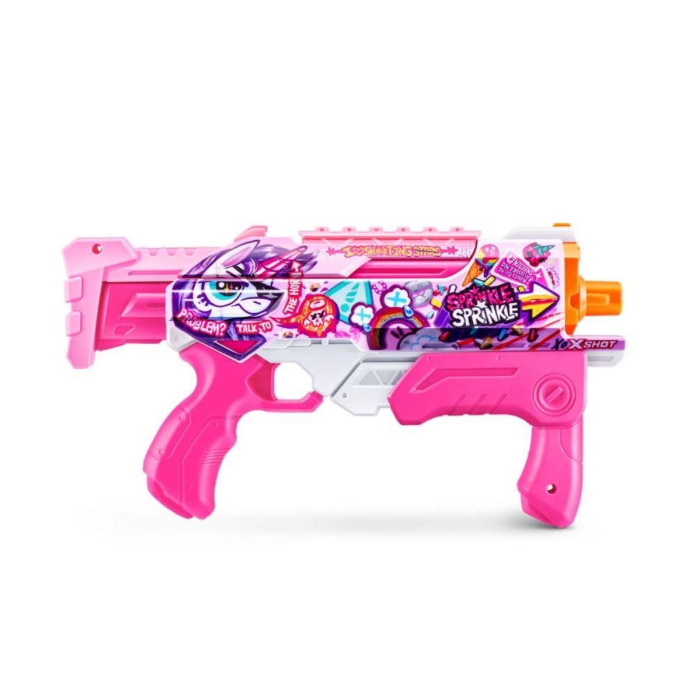 Воден пистолет с бързо зареждане, X-Shot Hyperload, Unicorn Splash