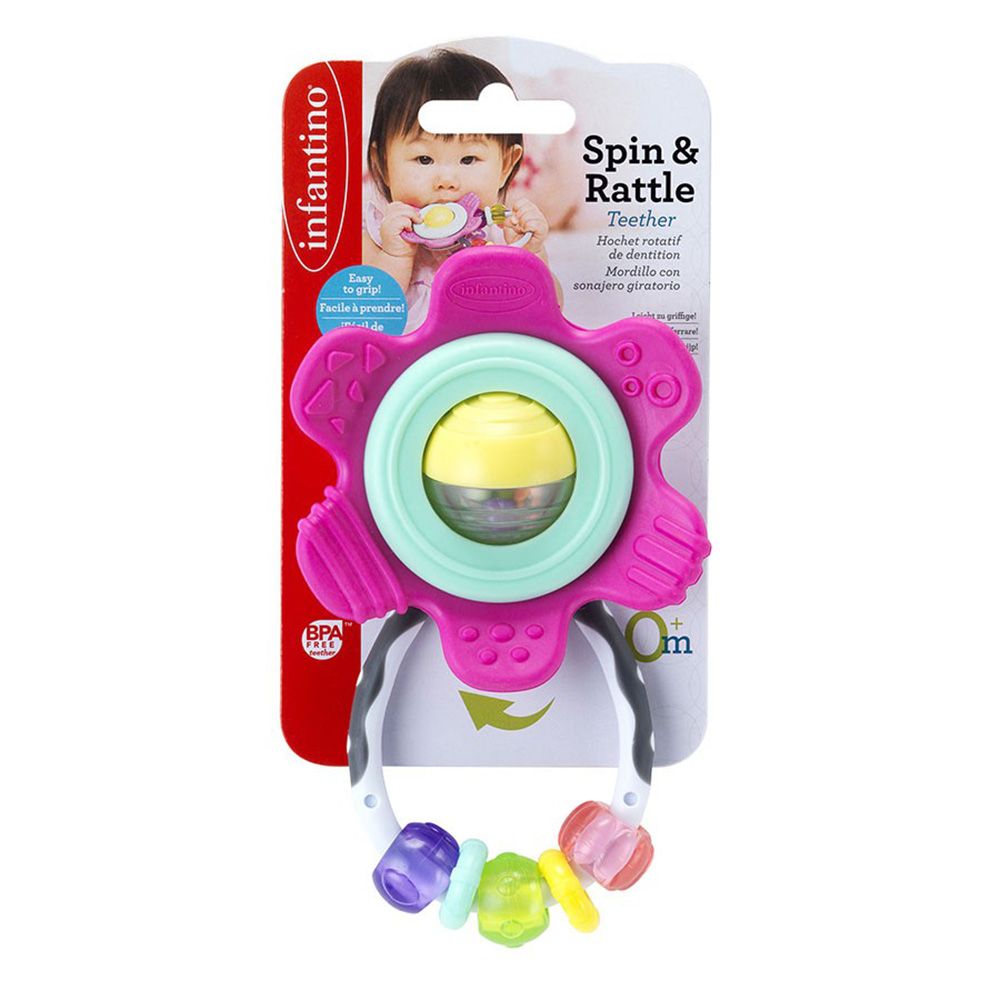 Играчка дрънкалка, B Kids, Цвете