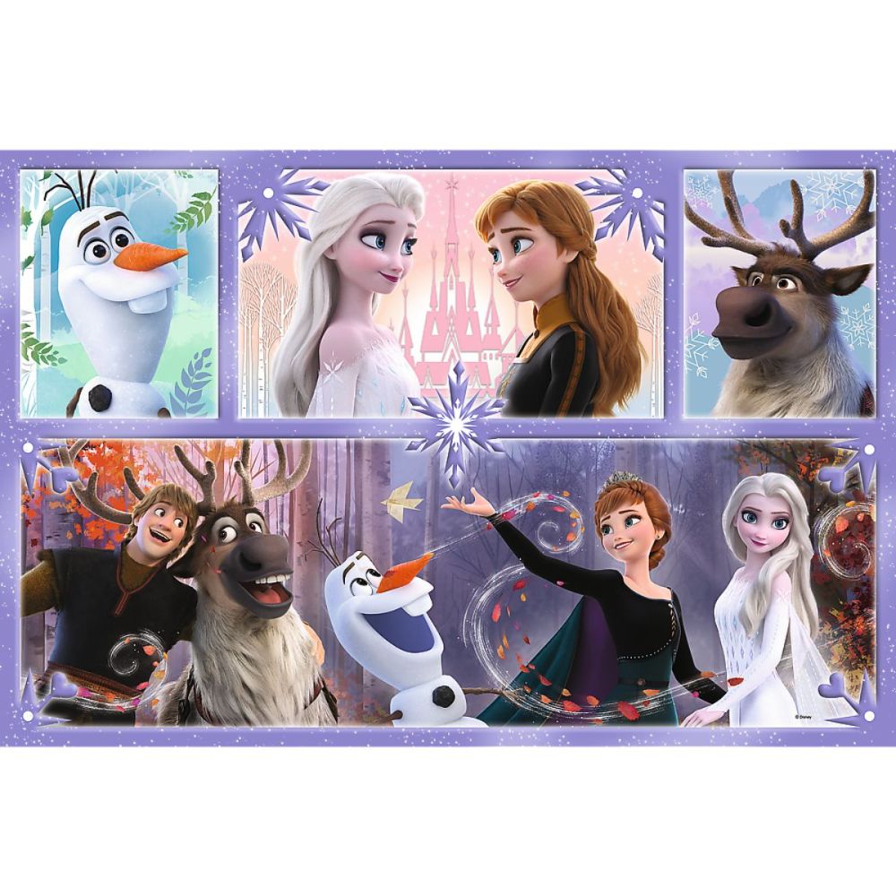 Пъзел 24 части, Trefl Maxi, Свят пълен с магия, Disney Frozen 2 | Toyzz ...