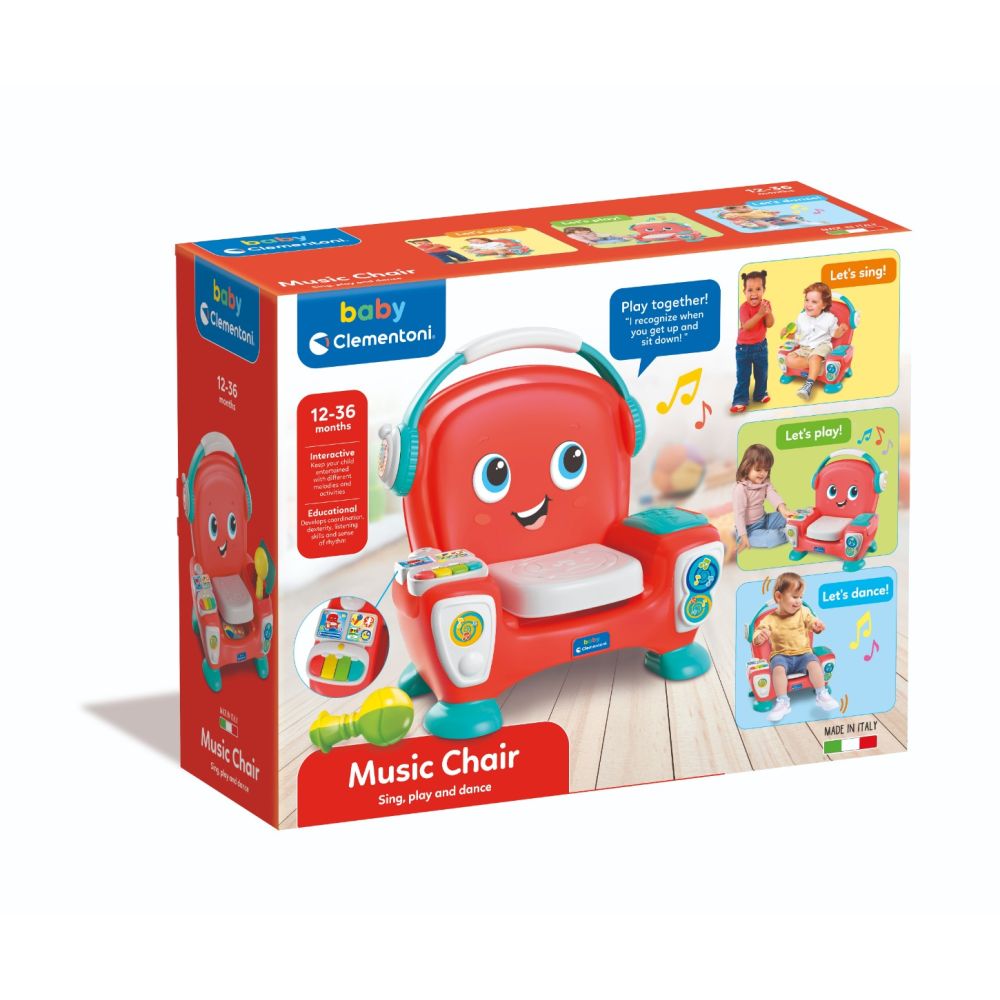 Музикална играчка, Столче с дейности, Clementoni