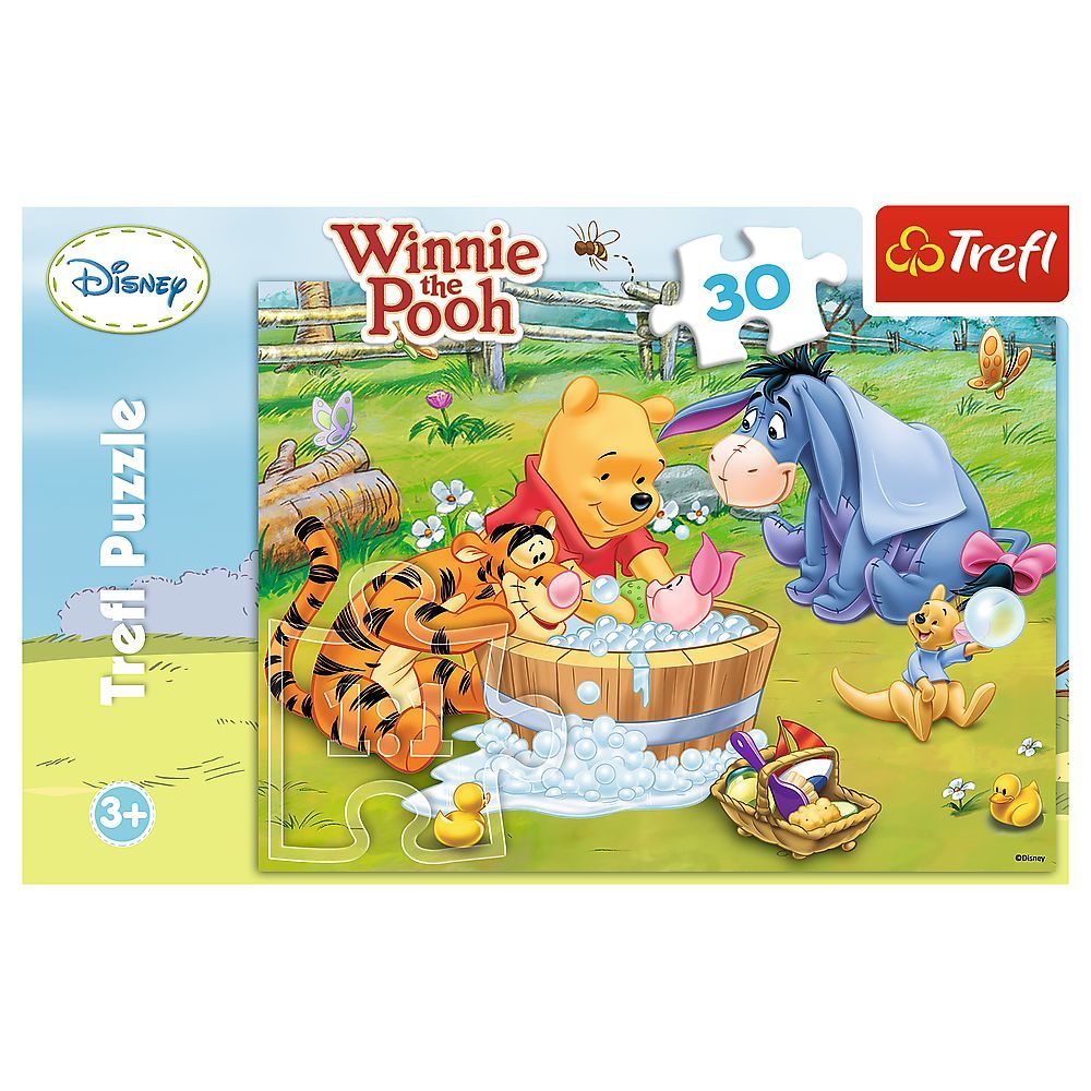 Пъзел 30 части, Trefl, Piglet face baie, Disney Мечо Пух