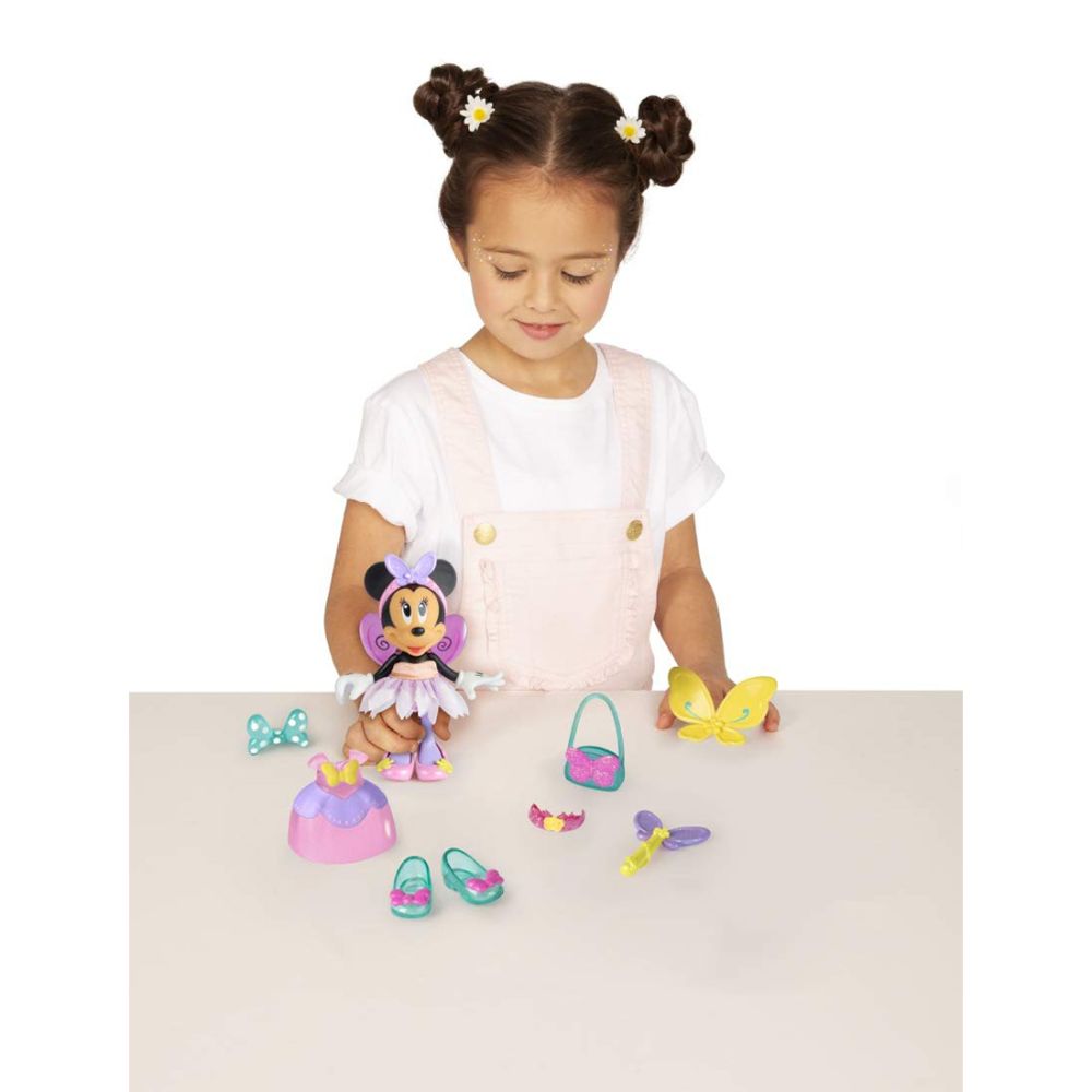 Комплект фигура с аксесоари Minnie Disney, Fantasy Fairy W3