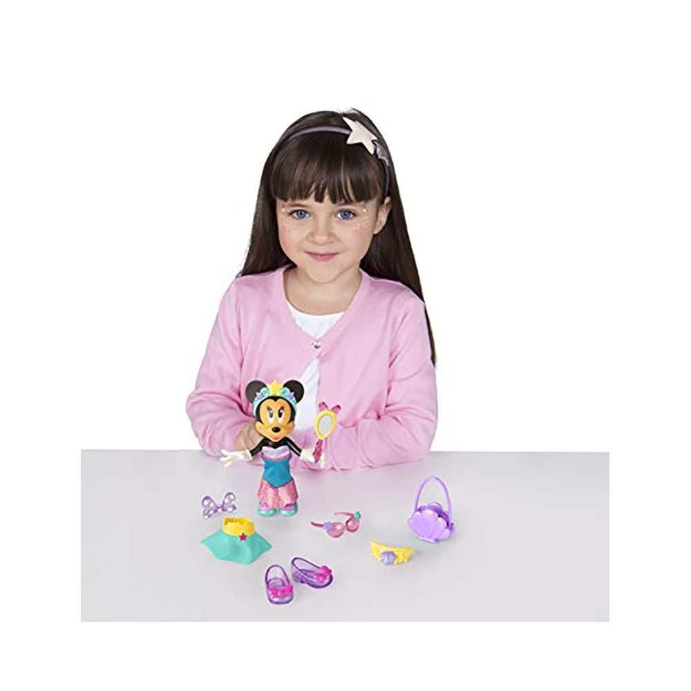 Комплект фигура с аксесоари Minnie Disney, Fantasy Mermaid W3