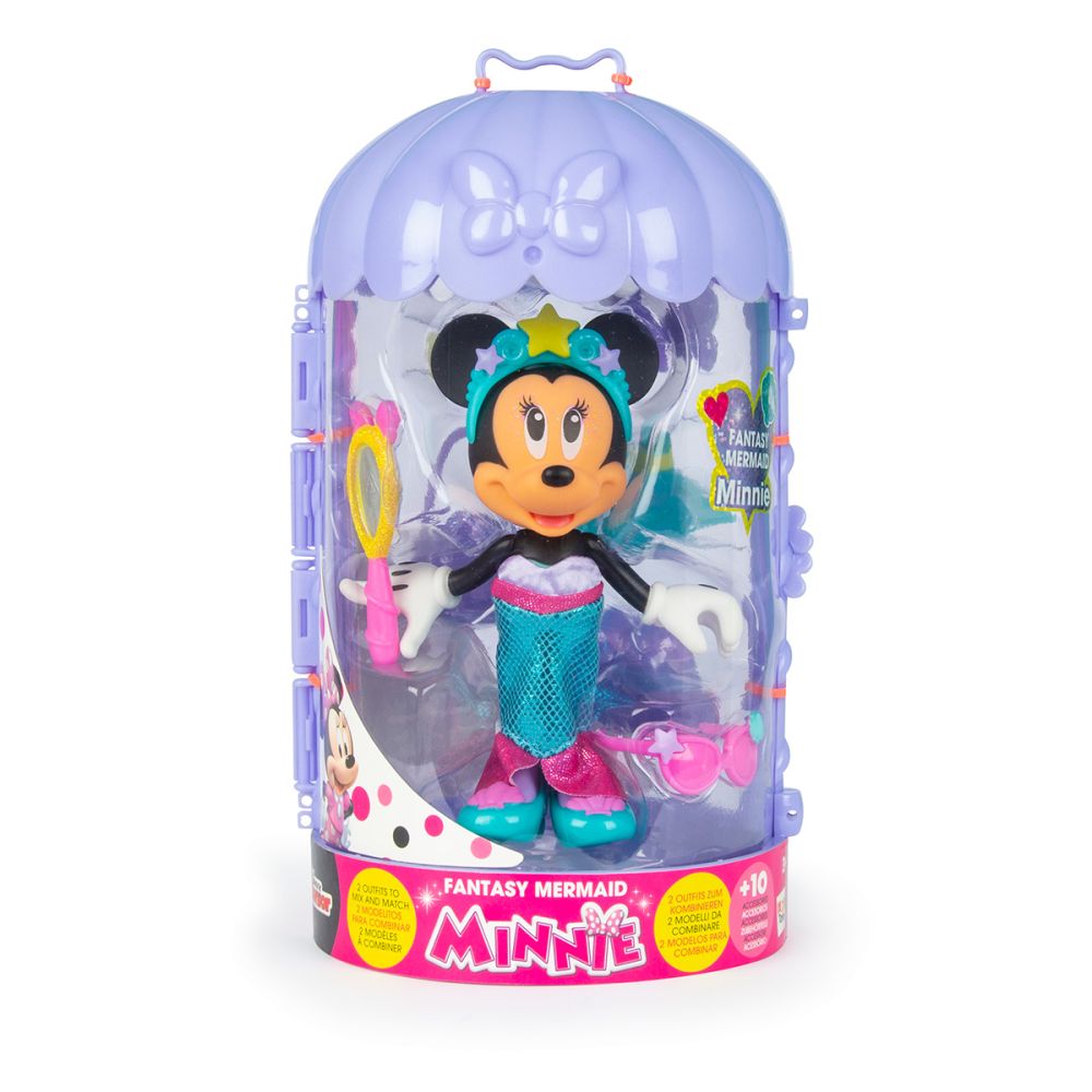 Комплект фигура с аксесоари Minnie Disney, Fantasy Mermaid W3