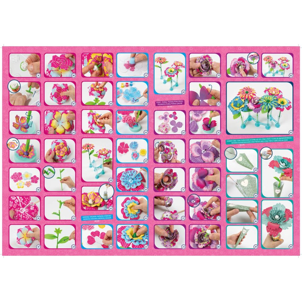 Творчески комплект за игра, Clementoni, Idea, Fragrant Flower Maker