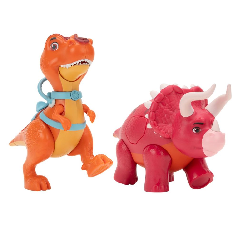 Комплект от 2 динозавра, Бисквит и Ангус, Dino Ranch, Deluxe Dino Pack, DNR0008