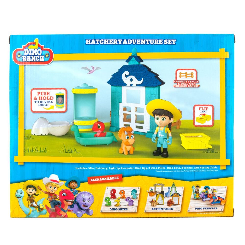 Комплект фигурки с аксесоари, Ранчо Dino, Medium Environmental, Hatchery
