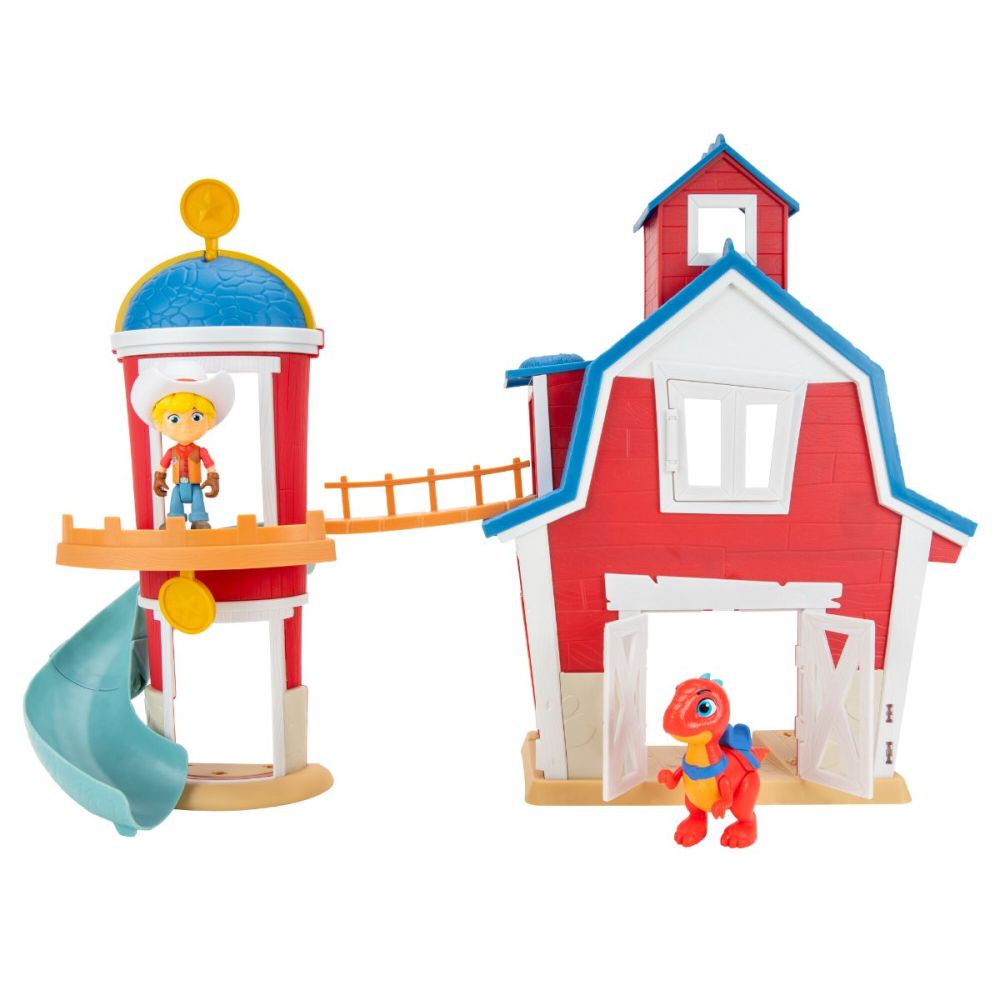 Комплект за игра с фигурки и аксесоари, Ранчо Dino, Clubhouse