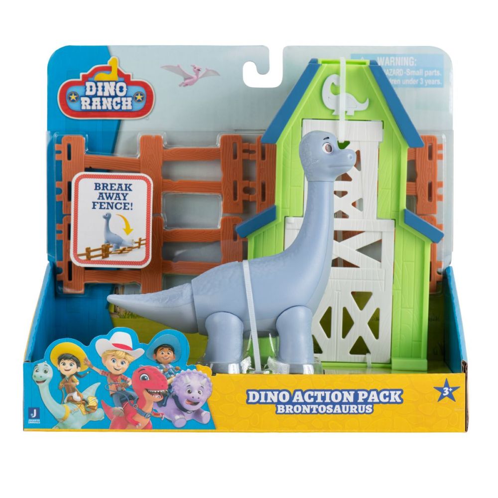 Комплект фигурки Brontosaurus Dino Ranch, Dino Action Pack, DNR0023