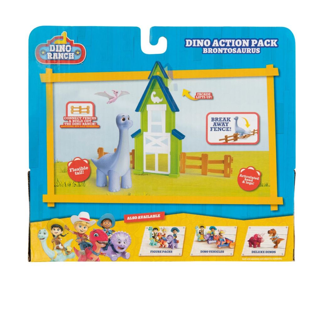 Комплект фигурки Brontosaurus Dino Ranch, Dino Action Pack, DNR0023