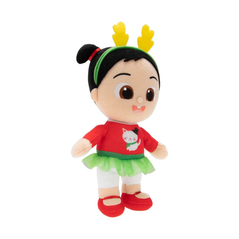 Плюшена играчка, CoComelon, Little Plush Holiday, CeCe, 20 см, CMW0323