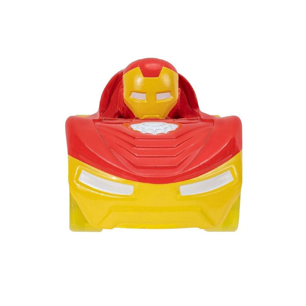 Метална количка и фигурка, Spidey and His Amazing Friends, Iron Man